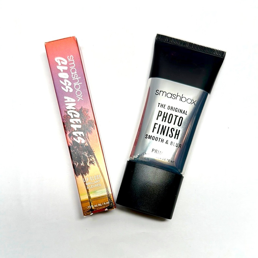 Smashbox Photo Finish Primer and Gloss Angeles Lip Gloss Duo